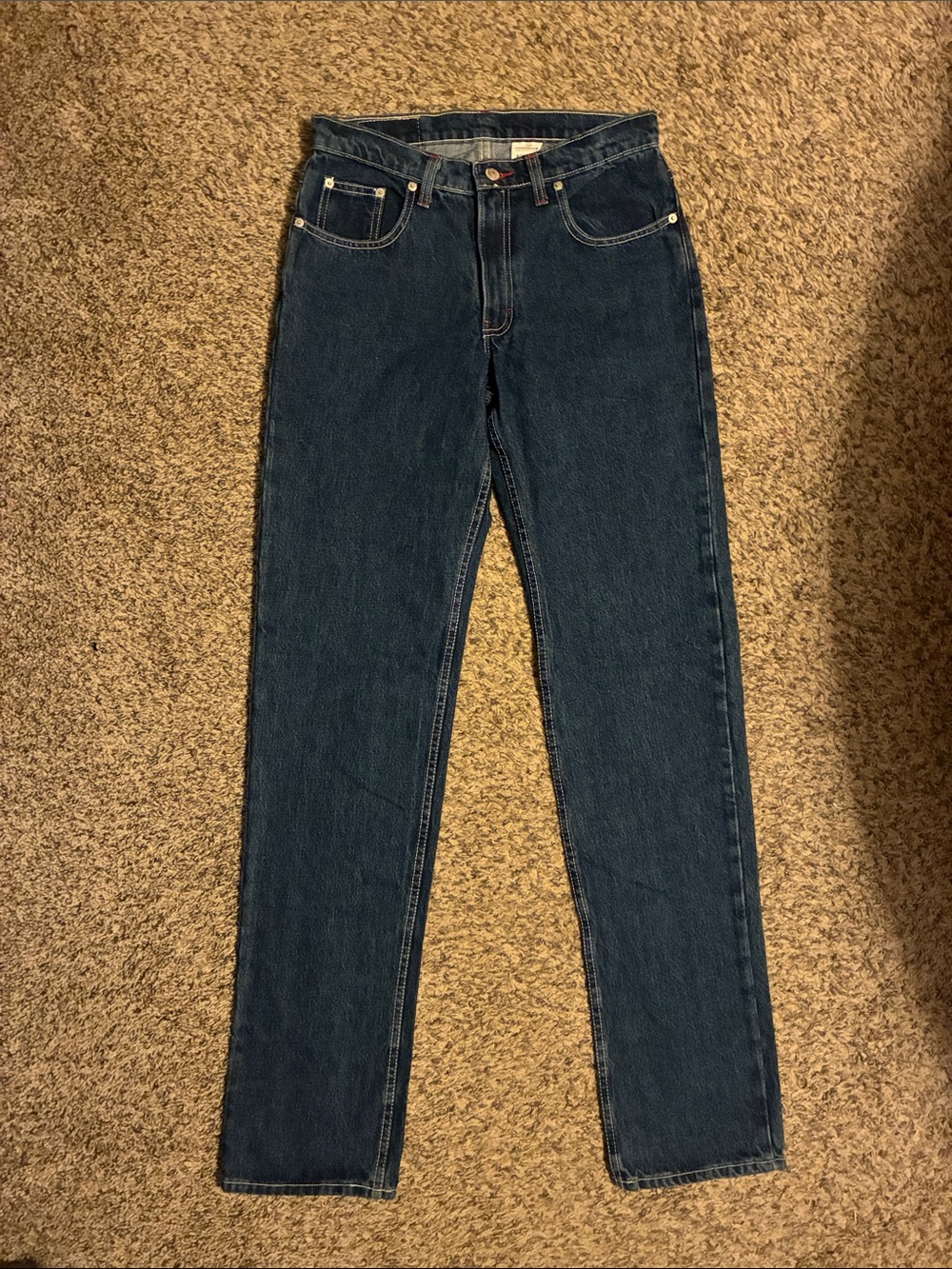 Jordache Y2K straight leg Jeans -size 7/8 tall (35” inseam)